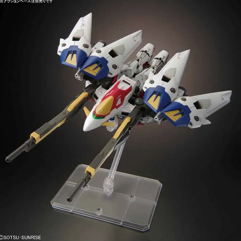 بانداي الأصلي GUNDAM RG 1/144 الجناح GUNDAM صفر XXXG OOWO أنيمي عمل الشكل التجمع نموذج اللعب تحصيل نموذج الهدايا