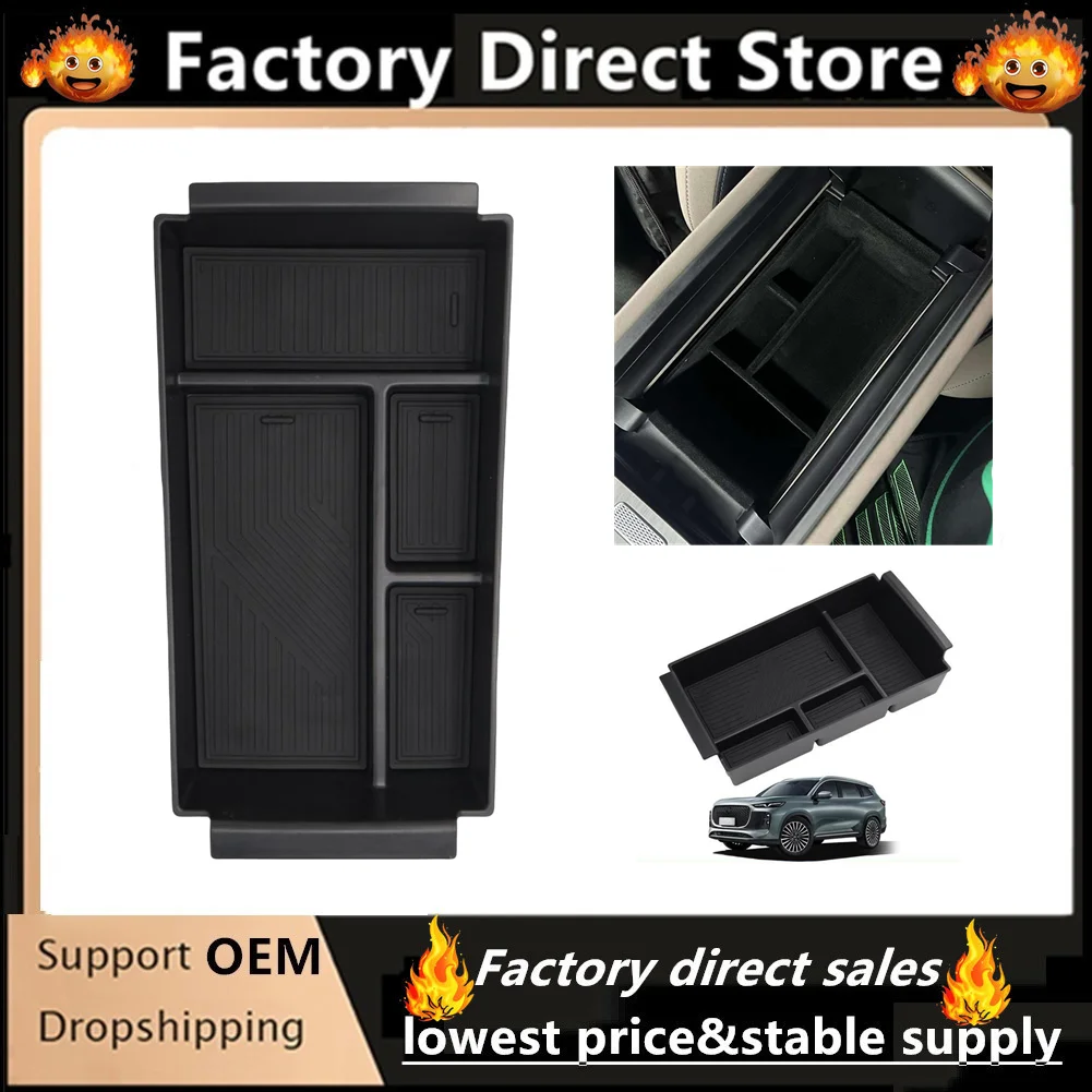 

Armrest Box Storage Box For jaecoo j7 PHEV 2025 2024 2023 Car Central Armrest Storage Box Auto Car Accessories