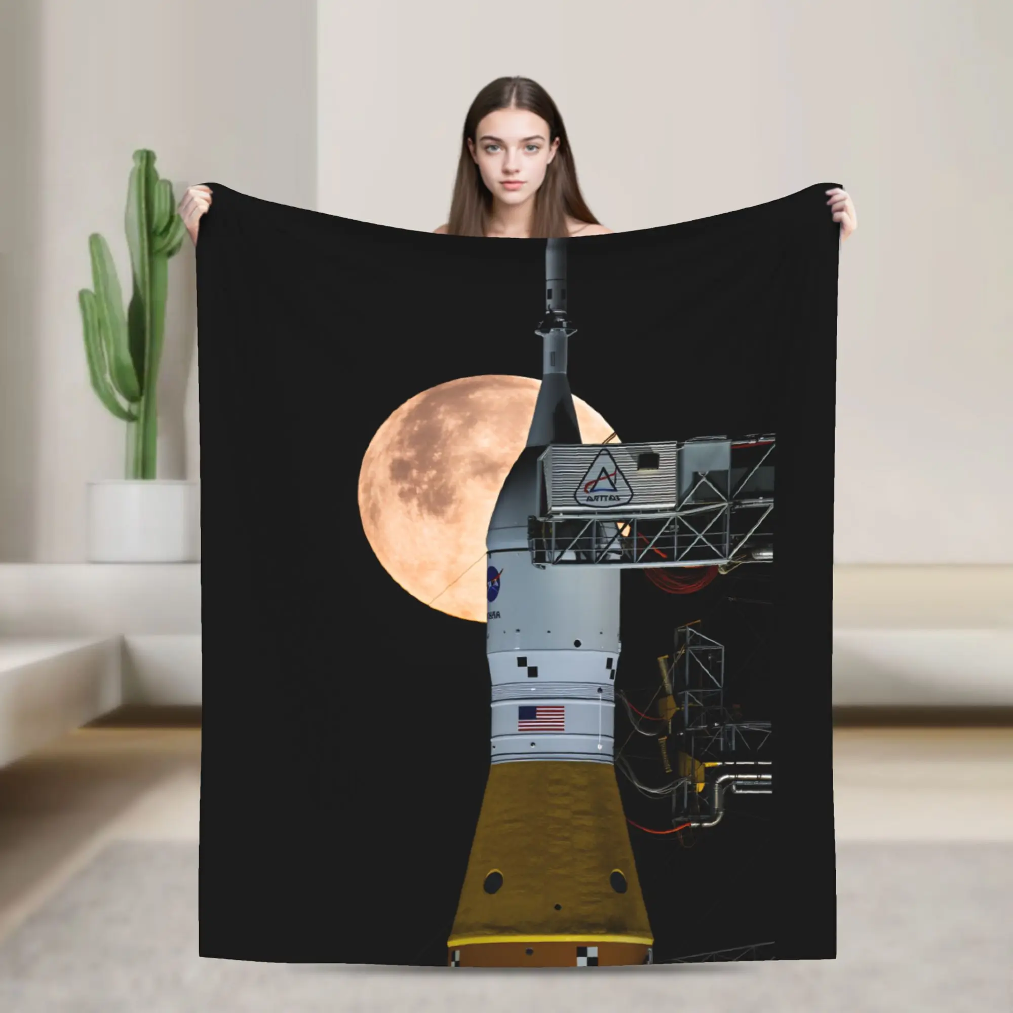 

Artemis ii Blankets Quality Warm Bedding Throws Winter Travel Living Room Fluffy Bedspread