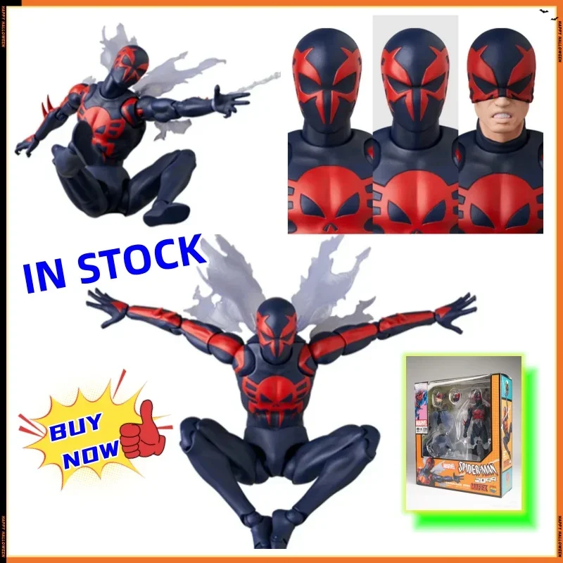 

2026 Hot Selling MAFEX239 Spider Man 2099 Action Figure New Comic Edition Exclusive Collectible Desktop Decoration Boy Toy Gift