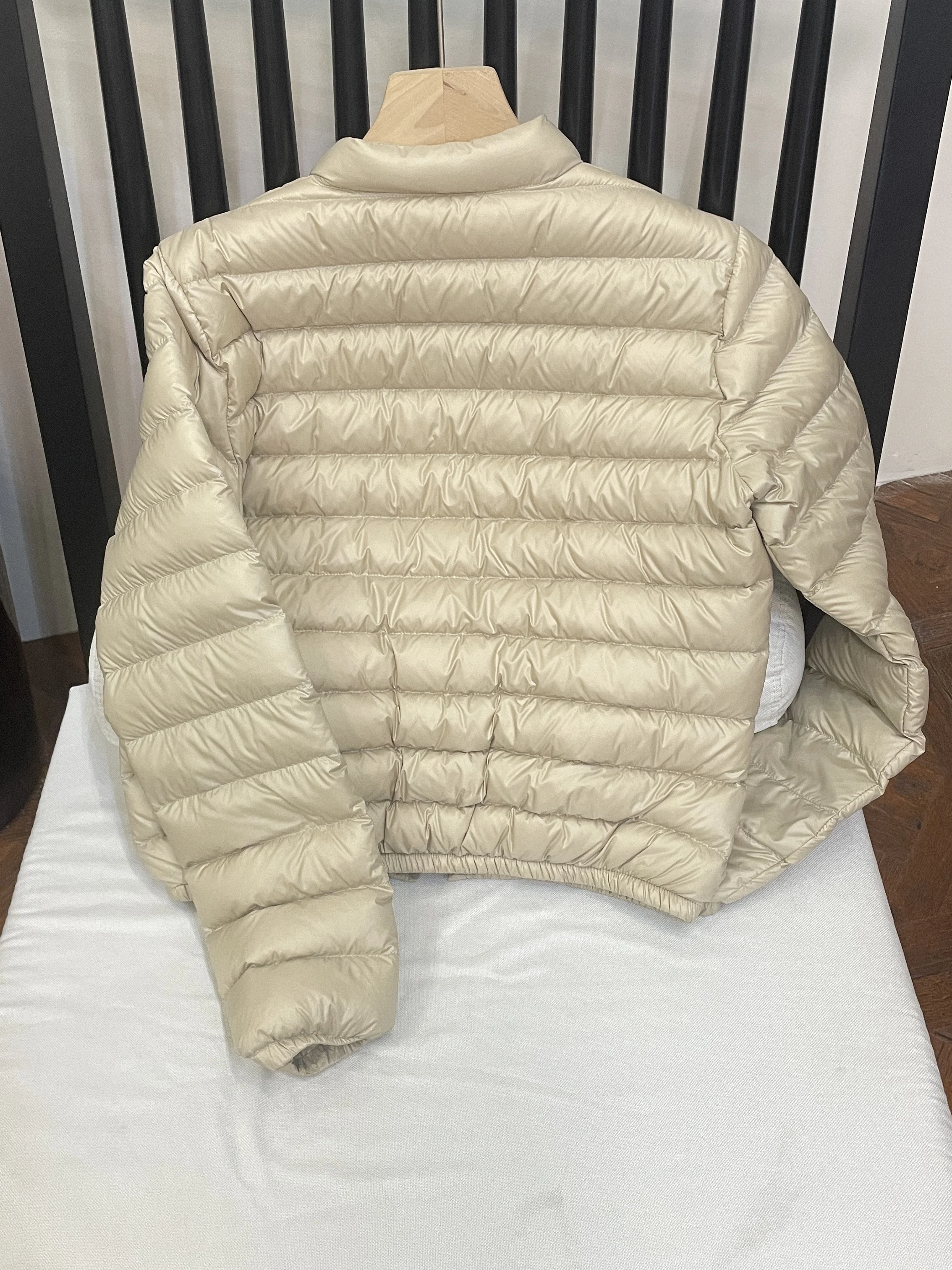 ライトシン スタンドアップカラー レディース ダウンジャケット 無地 カジュアル 厚手 ジッパー ジャケット シンプル 冬 デイリー トップス