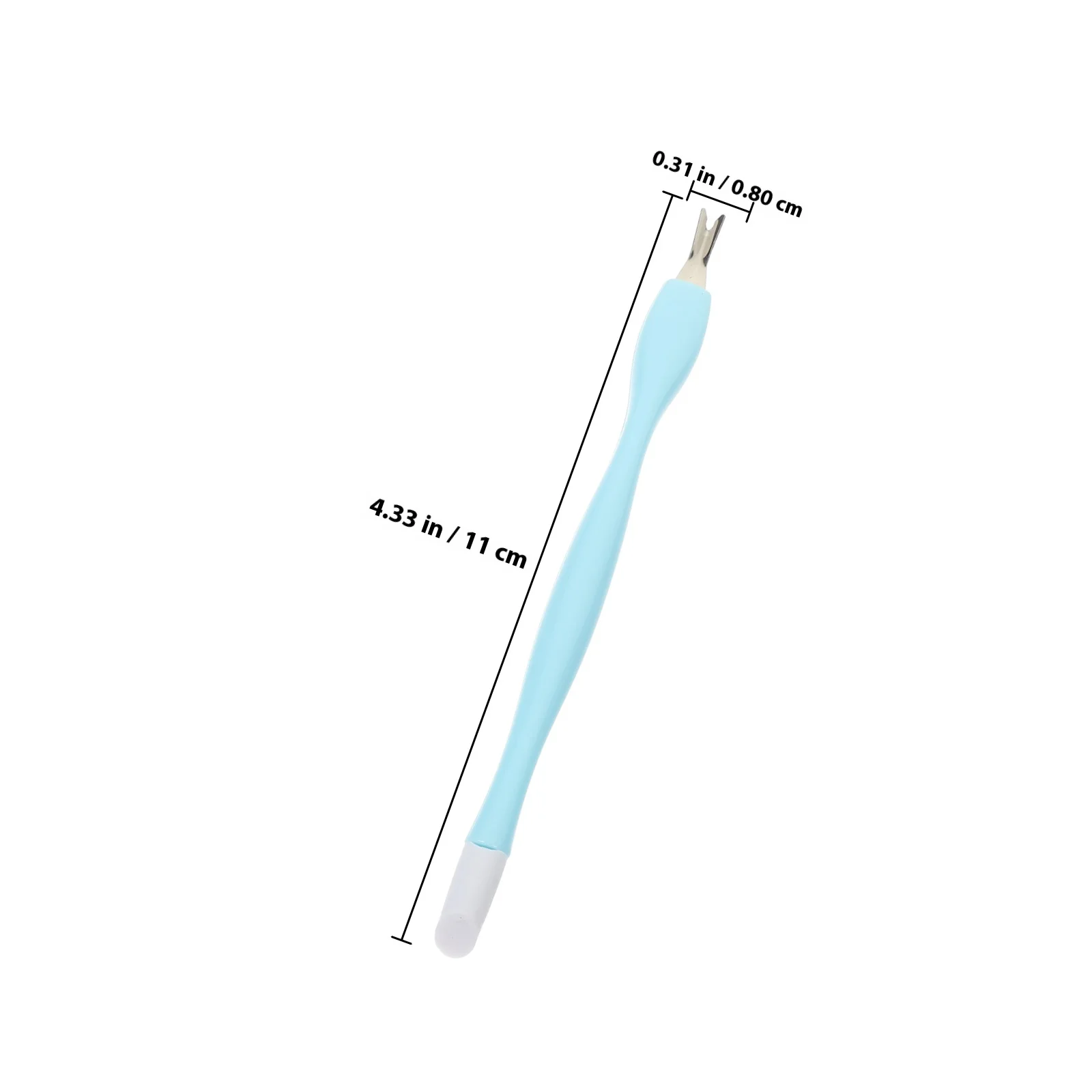 Fourchettes professionnelles pour Nail Art, dissolvant de cuticules en acier inoxydable, outils de manucure, élimination des peaux mortes des pieds, pour Salon et maison, 15 pièces