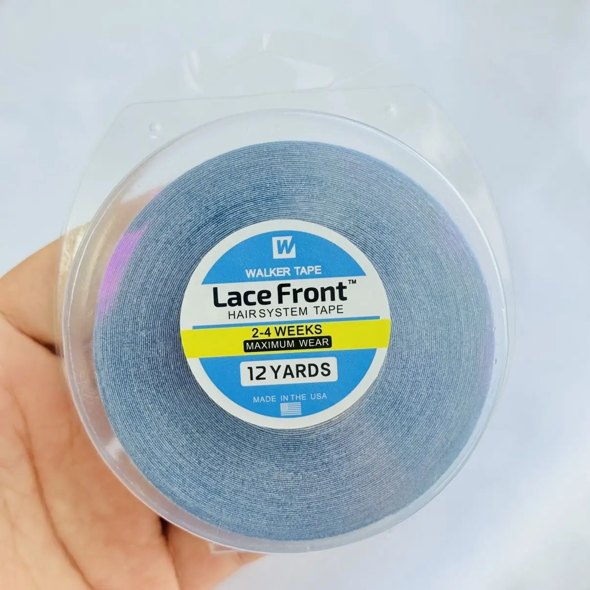 

12 Yards/Roll Hair System Tape For Hair Extensions No Shine Bonding Double-Sided Lace Front Wig Tape Adhesive Replace Tape