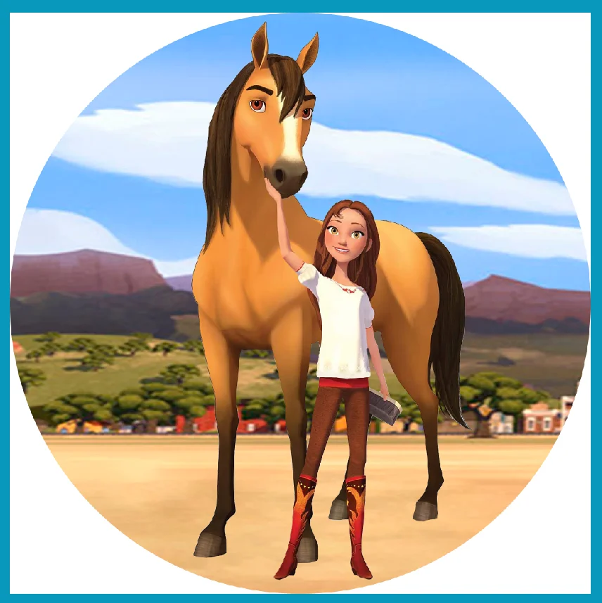 5x5FT Personalized Fairy Tale Spirit Horse Rodeo Riding Ranch Play Custom Photo Studio Backdrops Backgrounds Vinyl 150cm X 150cm