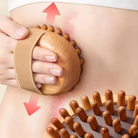 

Успокаивающая деревянная антицеллюлитная массажная щетка для тела с воздушной подушкой, расческа для волос с эфирным маслом и массажер для кожи головы для релаксации