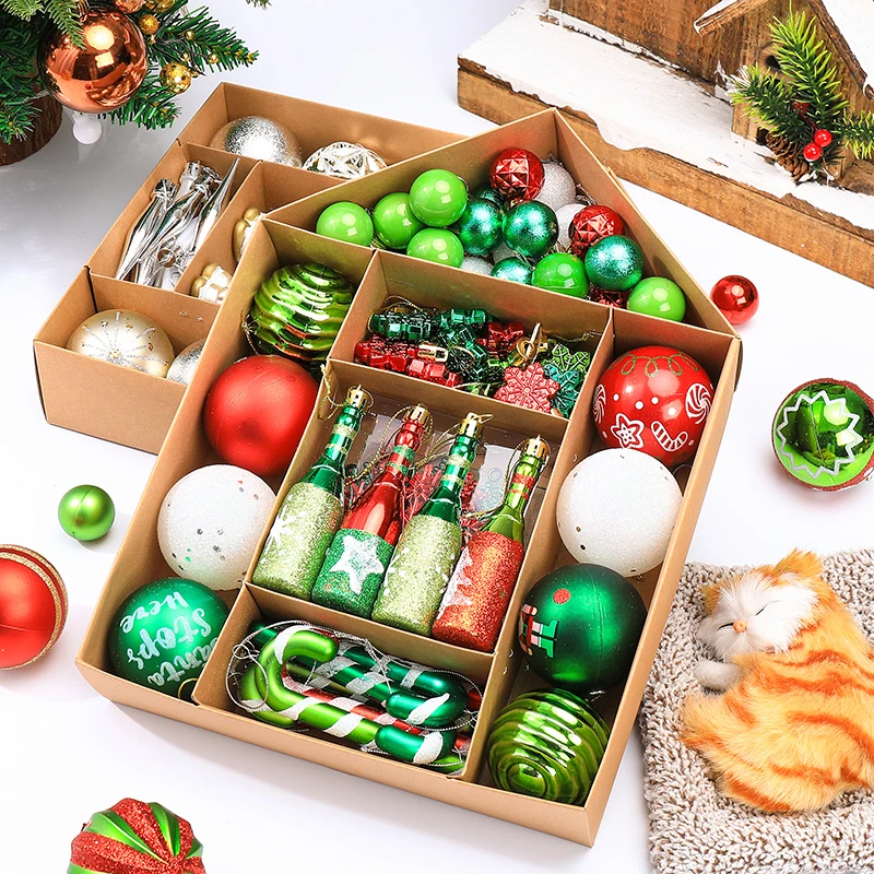 

Simplicity Creative Christmas Tree Toppers Ball Gift Boxes Christmas Tree Toppers New Year Gift Home & Garden Dekoration Lssdzs