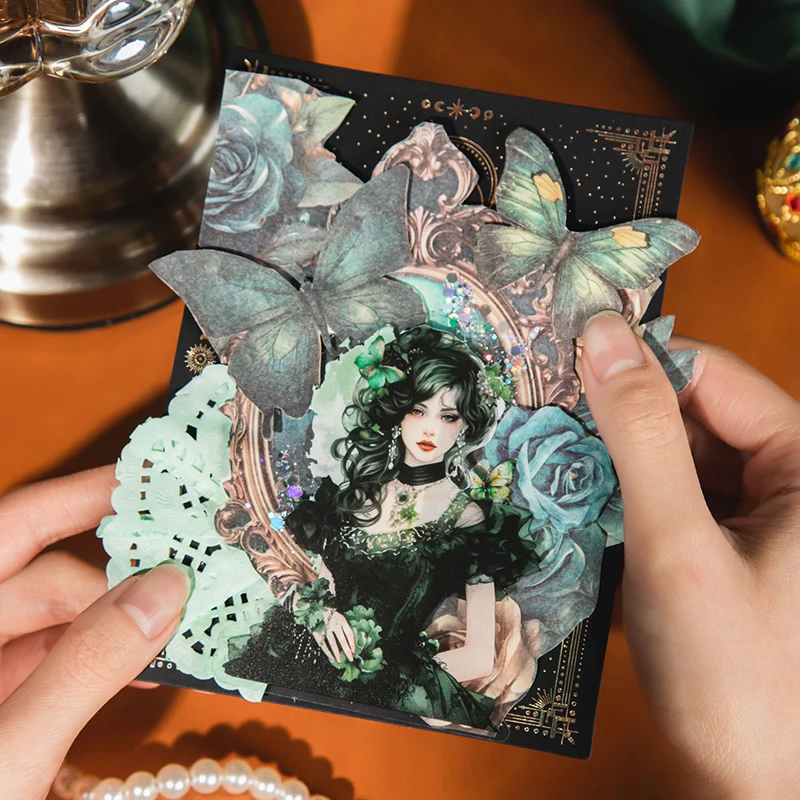 6Packs/Lot Rococo 'S Fantasy-Serie Retroy Creatieve Decoratie Diy Papier Memo Pad