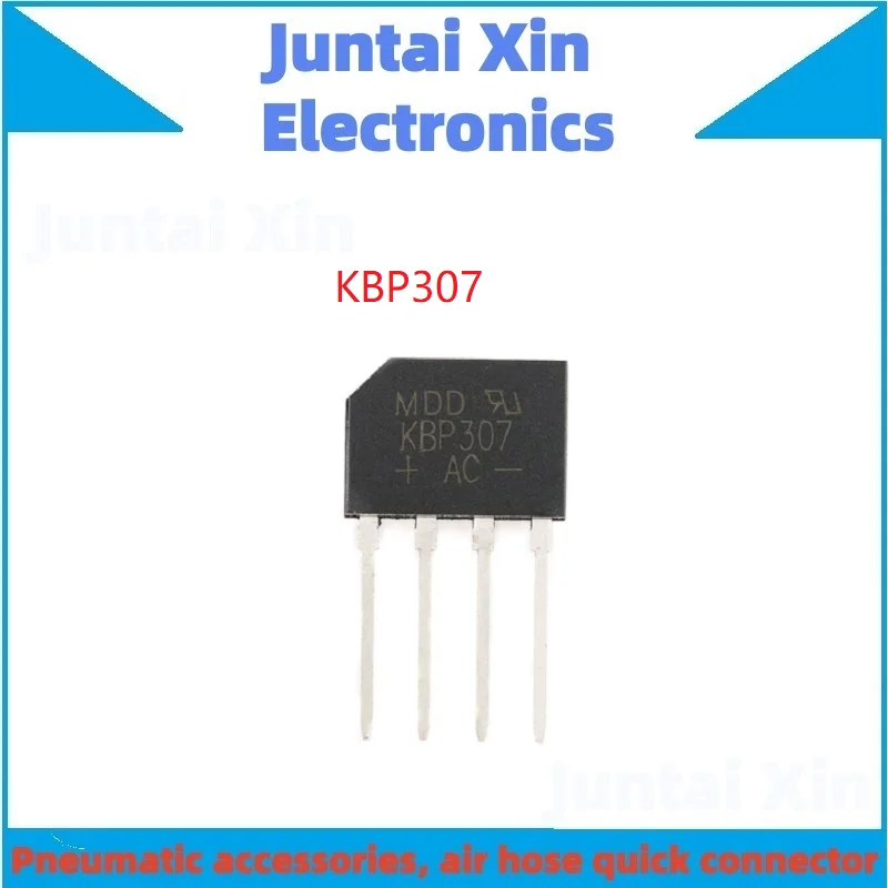 10PCS/LOT KBP307 3A 700V Diode Bridge Rectifier kbp307 Bridge Rectifiers Wholesale