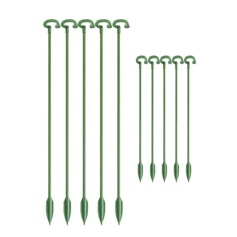 10-30pcs Plastic Plant Supports Flower Stand Reusable Protection Fixing Tool Gardening Supplies For Vegetable Holder Bracket