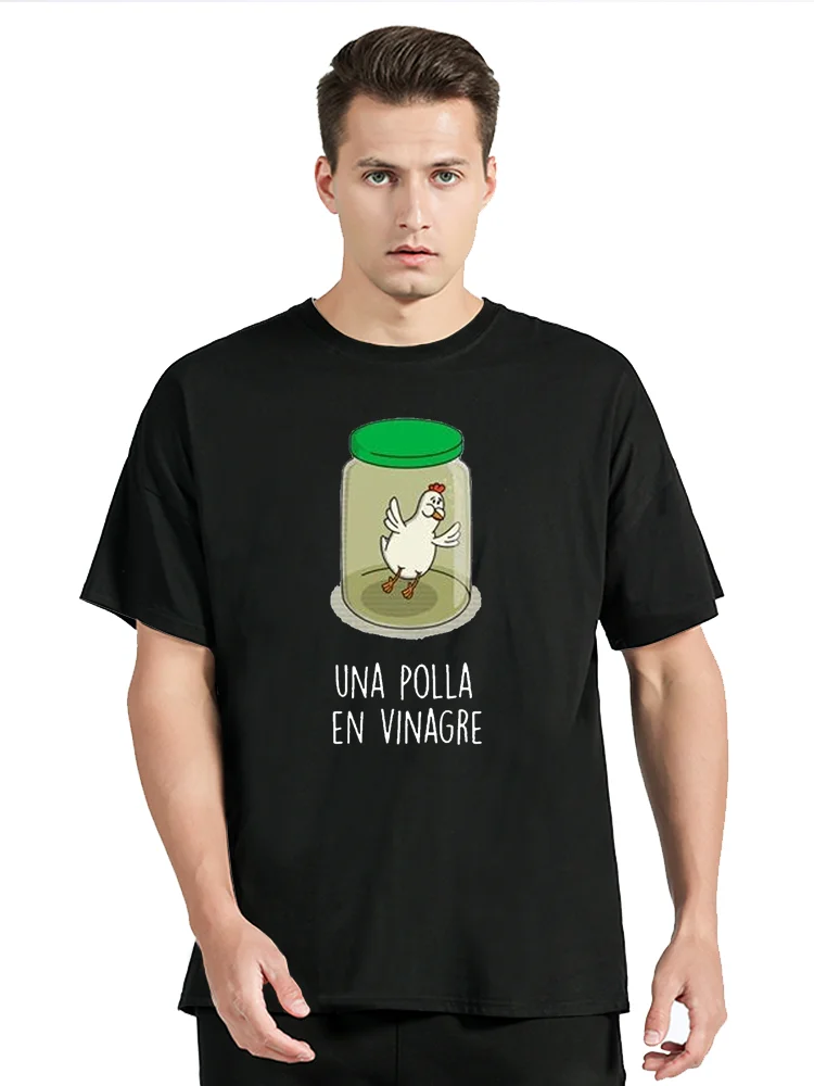 

Me Suda La P Sopla P Cute Chicken Dabbing Cartoon Casual Loose Clothes Unisex Sports Lottie Dottie Chicken T Shirts
