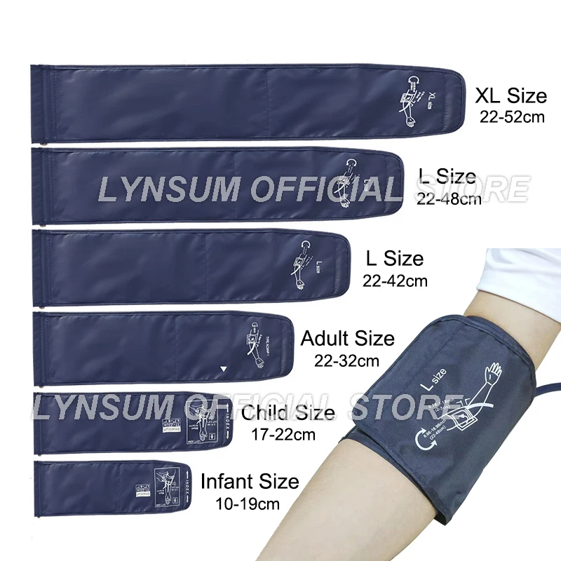 Single Blood Pressure Upper Arm Cuff Band Armband Adult Infant Neonate Belt for Manometer Sphygmomanometer BP Patient Monitor B1