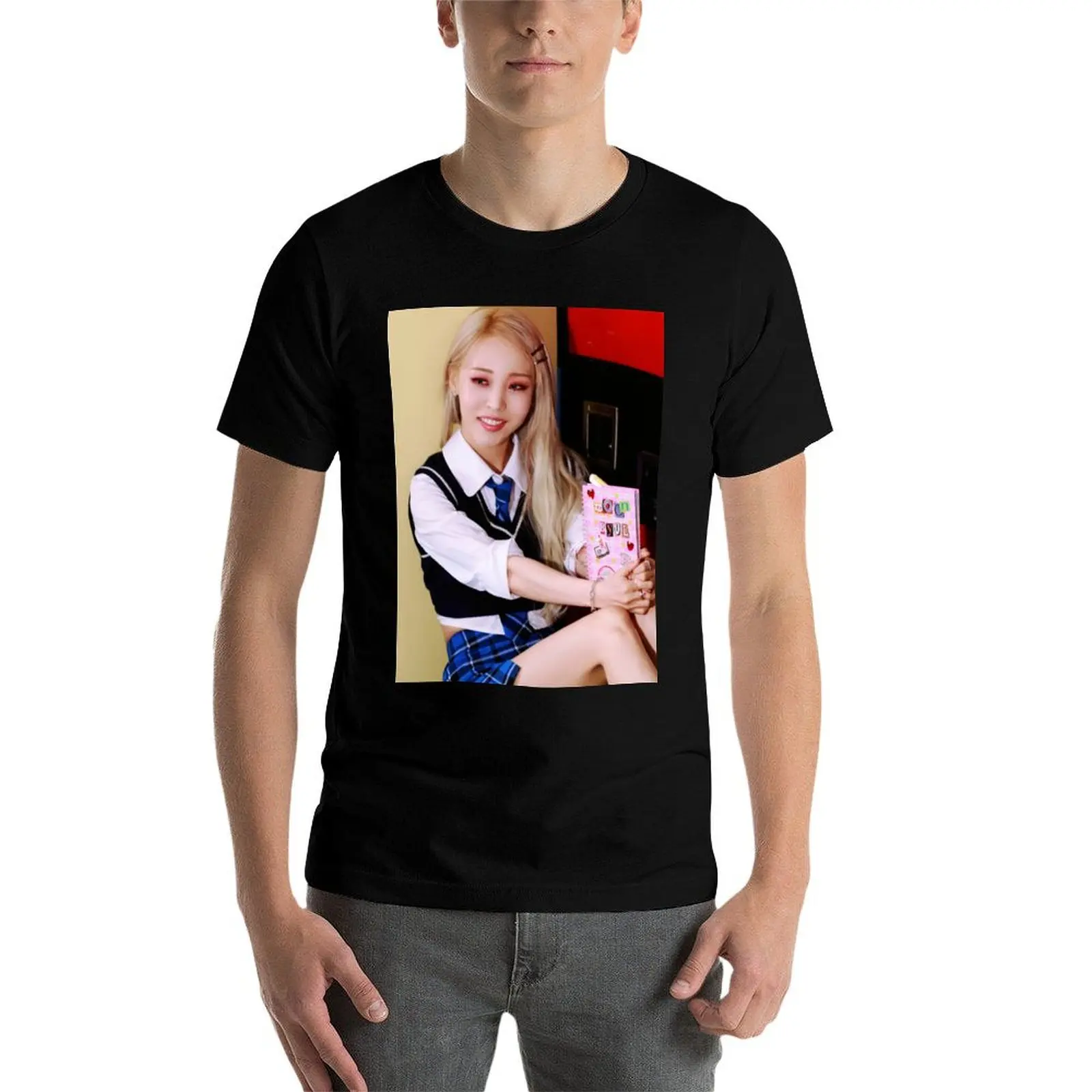 

Moonbyul Cheese In The Trap (CITT) BEHIND T-Shirt t shirt for man 100 percent cotton anime t shirts for man T-Shirt