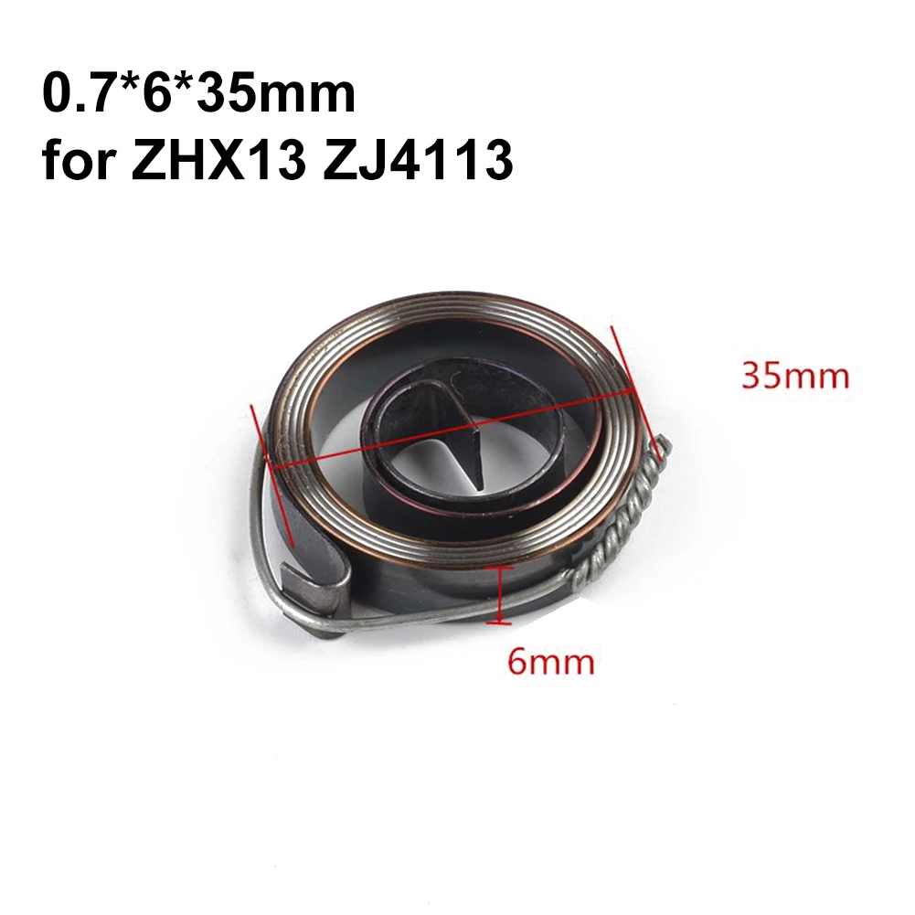 2 Pcs Drill Press Spring Feed Return Coil Spring Assembly 0.7x6x35mm Coil Spring Bench Drill Accessories