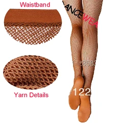 Hard Stretch Professional Latin Fishnet Dance Tights Ballroom Latin Dance Dress For Women