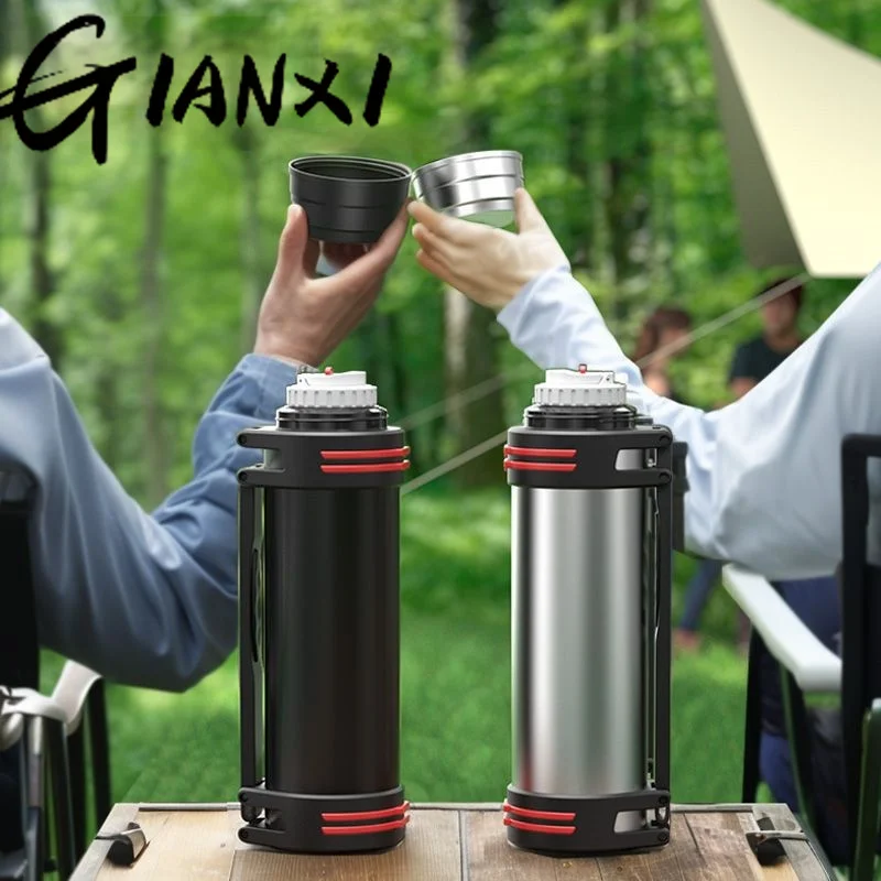 GIANXI Thermos Cup 316 Stainless Steel Food Grade Outdoor Portable Large Capacity Practical Hot Water Bottle men's Birthday Gift