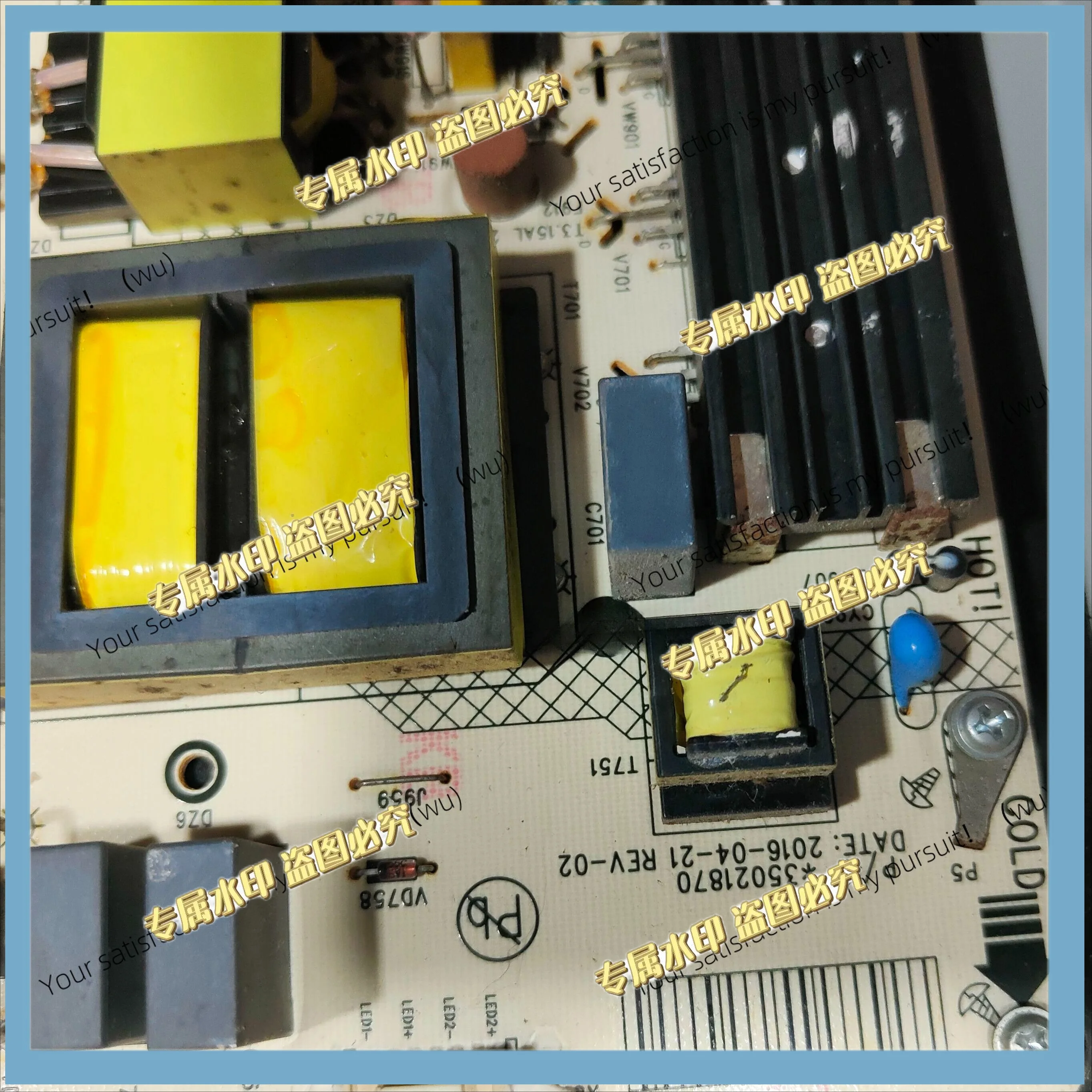 Placa de circuito principal aplicable a televisores LCD Konka LED60S8000U/60E92U/58G9200U