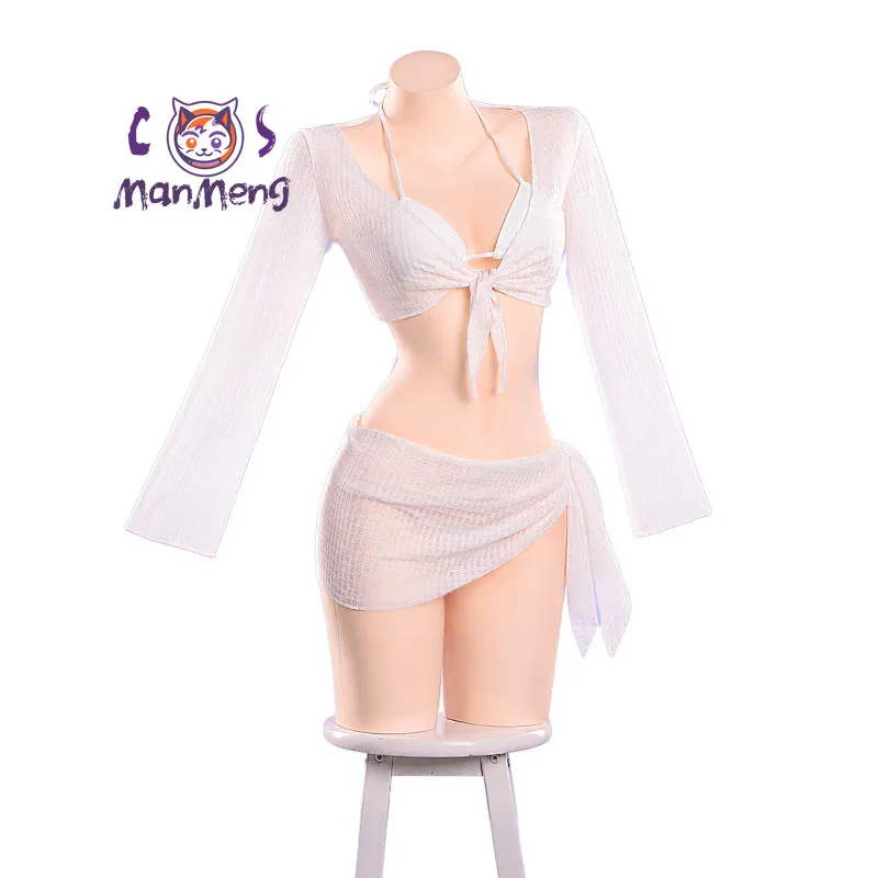 Cinderella Goddess of Victory  Cosplay Costume Anime Game Nikke Women Sexy new summer beach swimsuit Halloween bikini uniform view 2