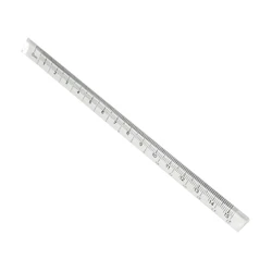 Transparent Acrylic Ruler Measuring Range 0-15cm Clear Accurate Scales Portable Mathematics Ruler for Artists Designers