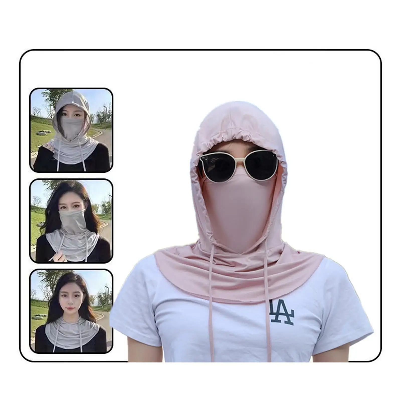 

Sun Protection Face Covering Breathable Headwear for Hiking Outdoor Fishing