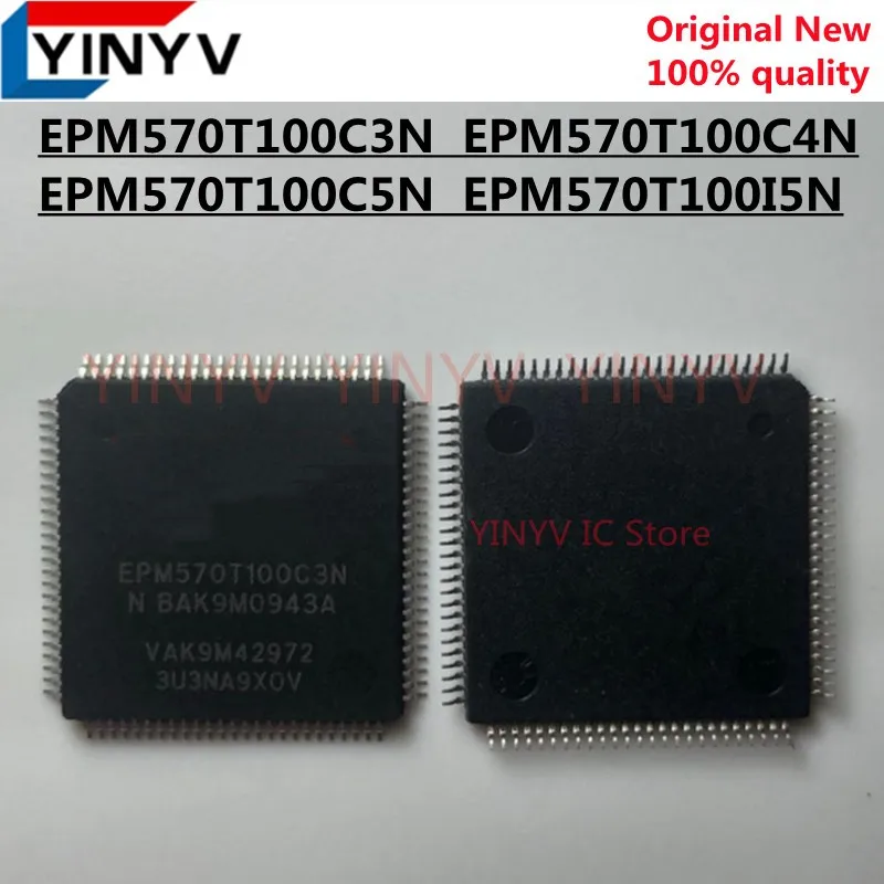 

Free shipping 2PCS EPM570T100C3N EPM570T100C4N EPM570T100C5N EPM570T100I5N EPM570T100I5 EPM570T100 TQFP100 New 100% quality