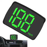 Universal Car HUD Digital Speedometer Head Up Display For Motor Truck Vehicles Speed Meter Displayer KM/MPH USB Power Supply