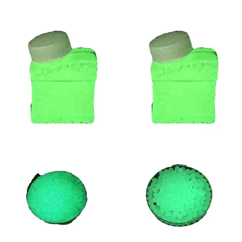 SOTLumineux lueur dans l'obscurité décor à la maison perles d'eau perle Gel boule polymère Hydrogel en pot cristal boue magique gelée Splater balle
