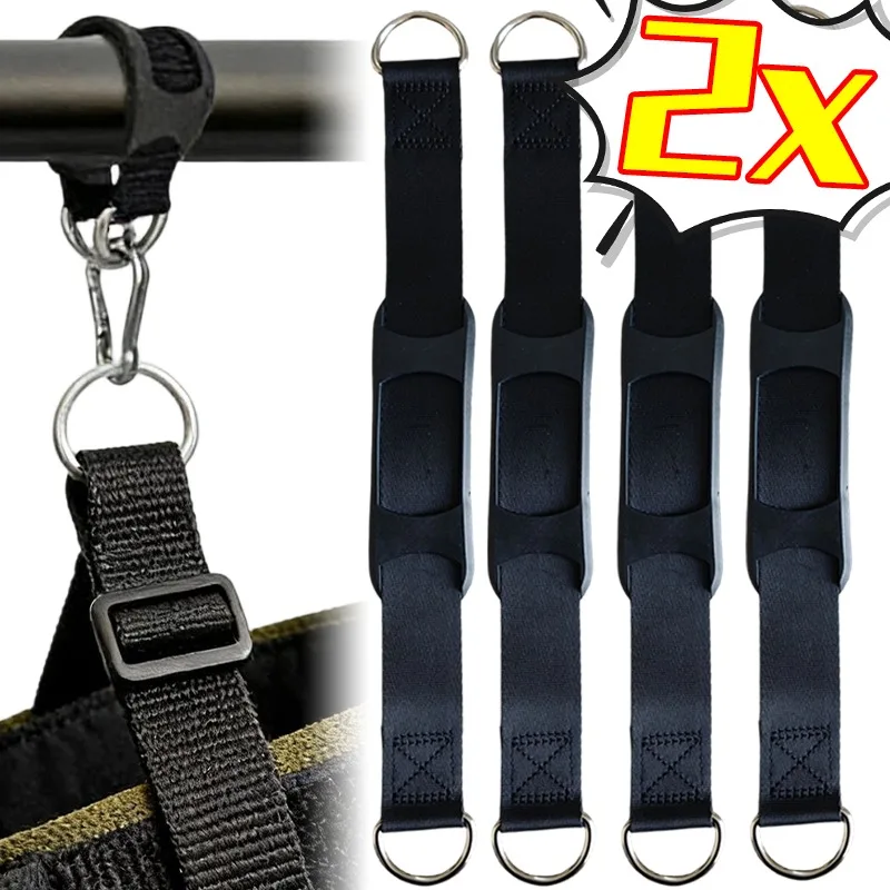 

Heavy Duty Pull Up Rope for Gym Workout Camping Accessories Nylon Tree Swing Straps Hanging Kit for Hammock Punching Bag Sandbag