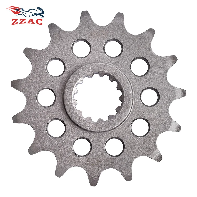 520 Chain 13T 15T 20CrMnTi Front Gear Sprocket For Suzuki DR200 S SE DR-Z400 DRZ400 SB200 SP200 DR250 DR-Z250 DRZ250 DR350 SG350