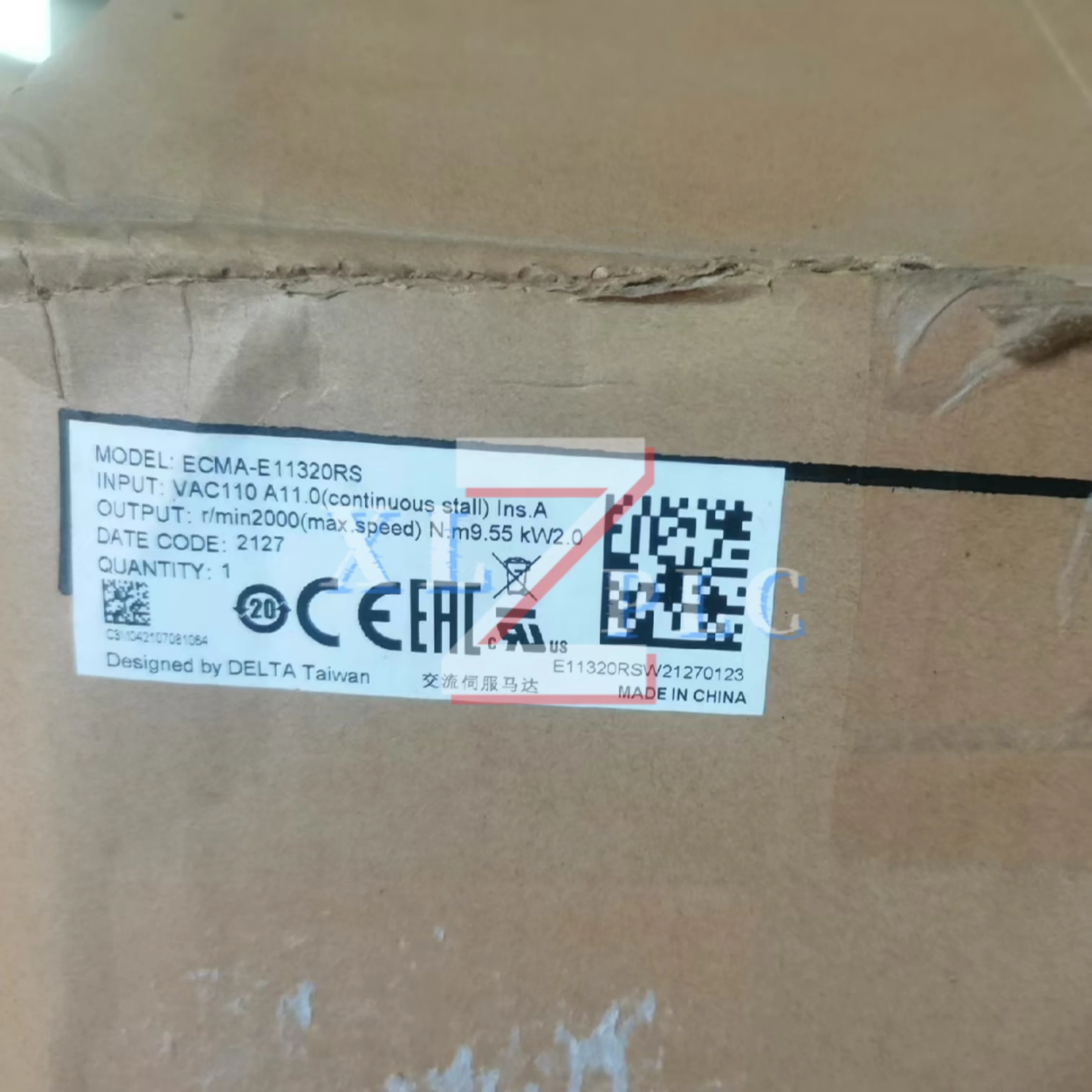 ECMA-E21320RS جديد في المخزون محرك سيرفو ECMA-E11320RS ECMA-E11320SS