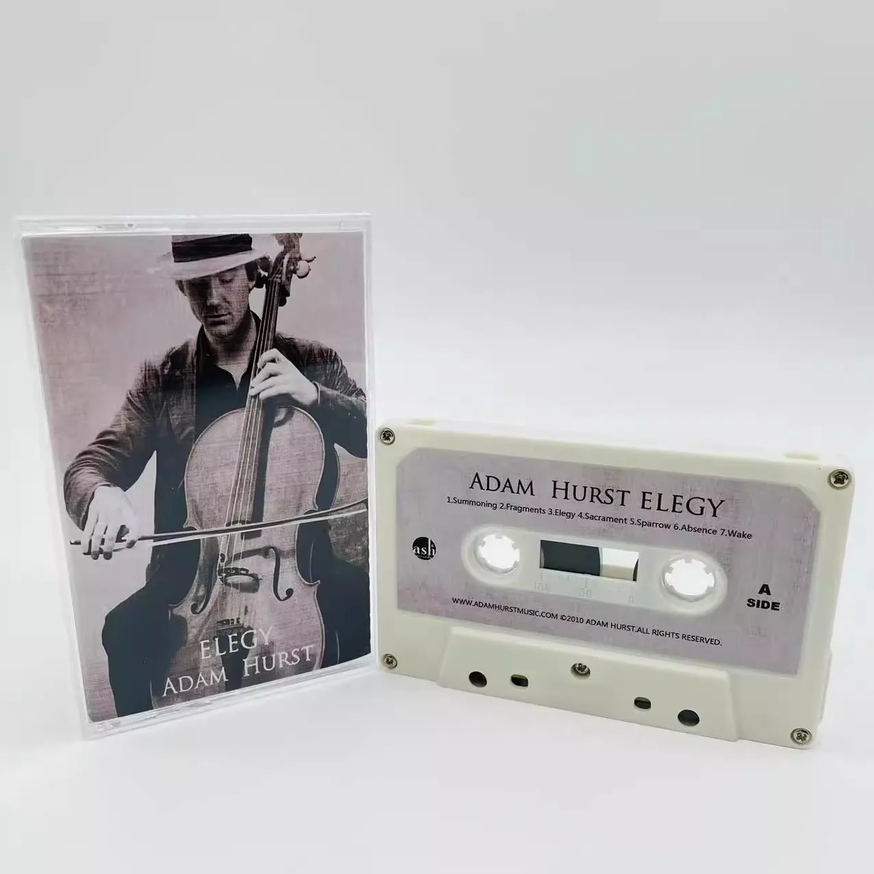 Classic Cellist Adam Hurst Music Tape ELEGY Album Cassettes Cosplay Music Record Walkman Car Recorder Soundtracks Box Collection