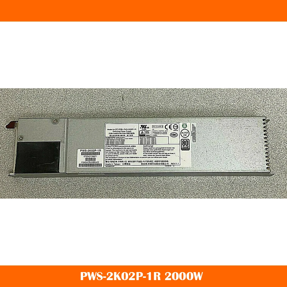 Server Power Supply For Supermicro PWS-2K02P-1R 2000W Fully Tested