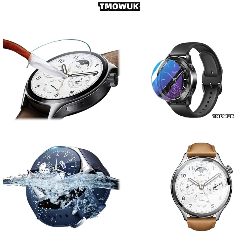 

For Xiaomi Watch S1 S3 Pro S4 Sport Contemporary Tempered Glass Screen Protector: HD Anti - Scratch 9H Hardness Ultra - Thin
