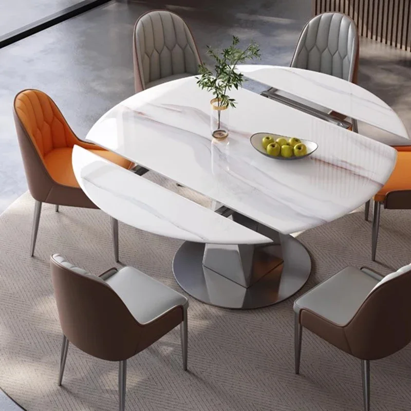 Service Corner Dining Table Reception Poker Designer Writing Minimalism Dining Table Bistro Mesas De Jantar Home Furniture