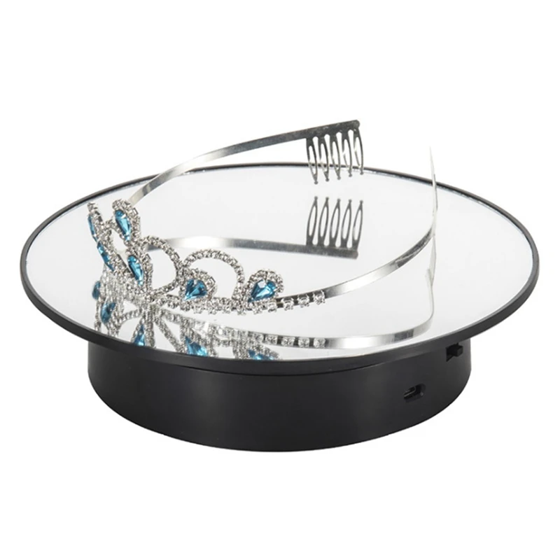 Rotating Display Stand, USB Electric Turntable, 360 Degree Electric Turntable For Photography Display