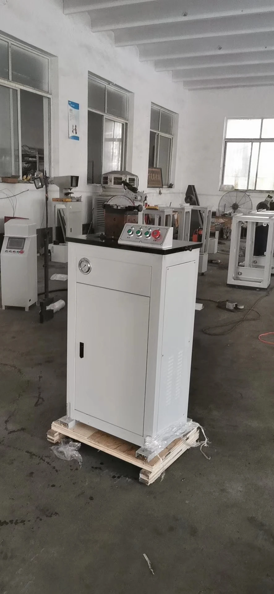 Manual Broaching Machine for V-U Metal Material Impacting Sample Notch