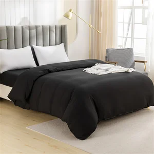 Nevresim takımı fırçalanmış katı ultramacia 1 parça, o rahat geceler için bireyin iki katı şarttır, dayanıklıdır ve hipoalerjeniktir yorgan, yatakta 11 büyük satış. - №8