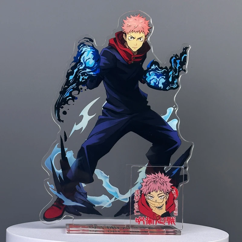 

Acrylic Standing Sign Jujutsu Kaisen Itadori Yuji Ryomen Sukuna Satoru Gojo Cosplay Indicative Board Desktop Ornament Gift