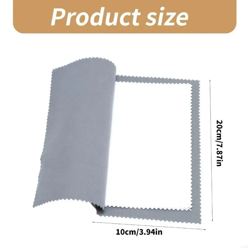 Vải đánh bóng trang sức bằng cotton chắc chắn Kích thước lớn cho đồ dùng bằng bạc và hơn thế nữa