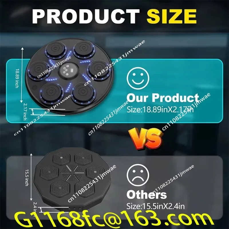 Technology Accessories Smart Music Boxing Machine Electronic Home Fitness Target Adult Sports Stress Relief Part