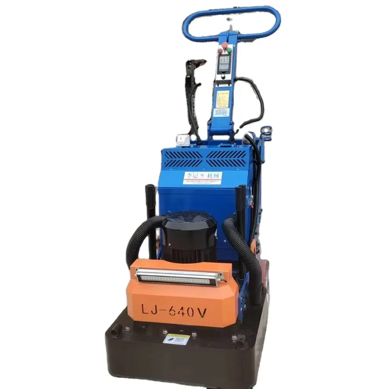 New Arrival Manual Multifunctional Concrete Polishing Machine Includes Vacuum Cleaner Floor Grinding Features Motor Gearbox