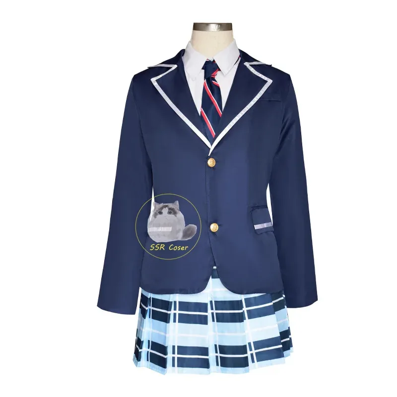 Цветная сцена проекта Sekai Calligraphy Shiraishi An Kusanagi Nene z 2025 года! Feat Vivid BAD SQUAD Косплей Костюм Парик Зал