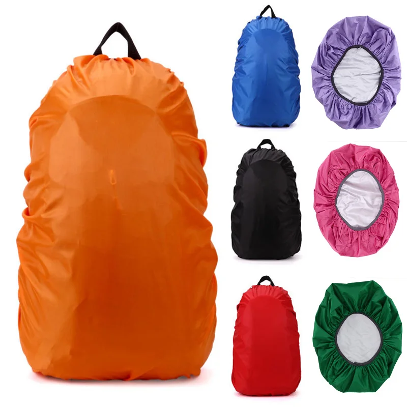 1Pcs 15-100L Adjustable Backpack Rain Cover Portable Waterproof Outdoor Accessories Dustproof Camping Hiking Climbing Raincover