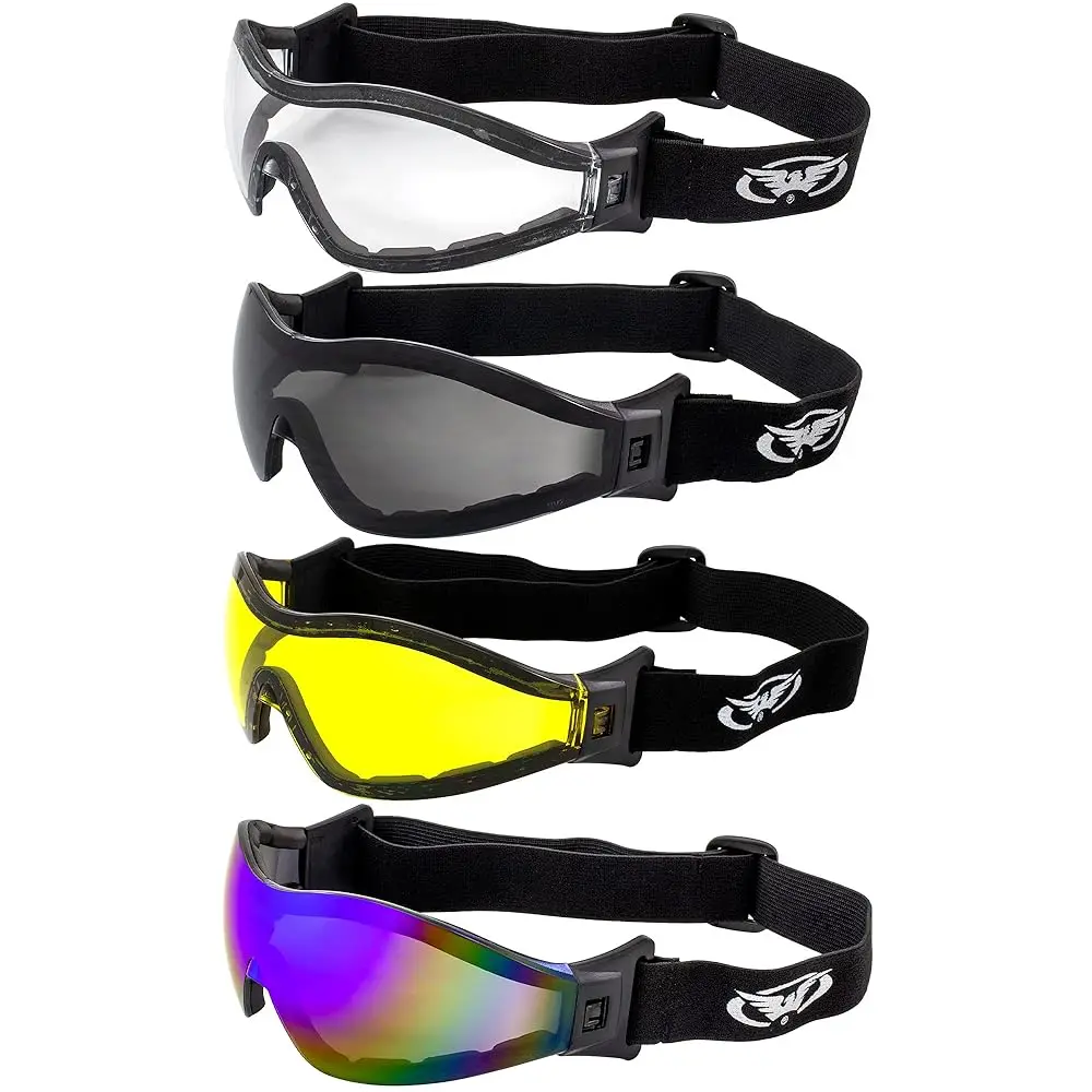 

Free Shipping Z-33 Padded Motorcycle Riding Skydiving Goggles
