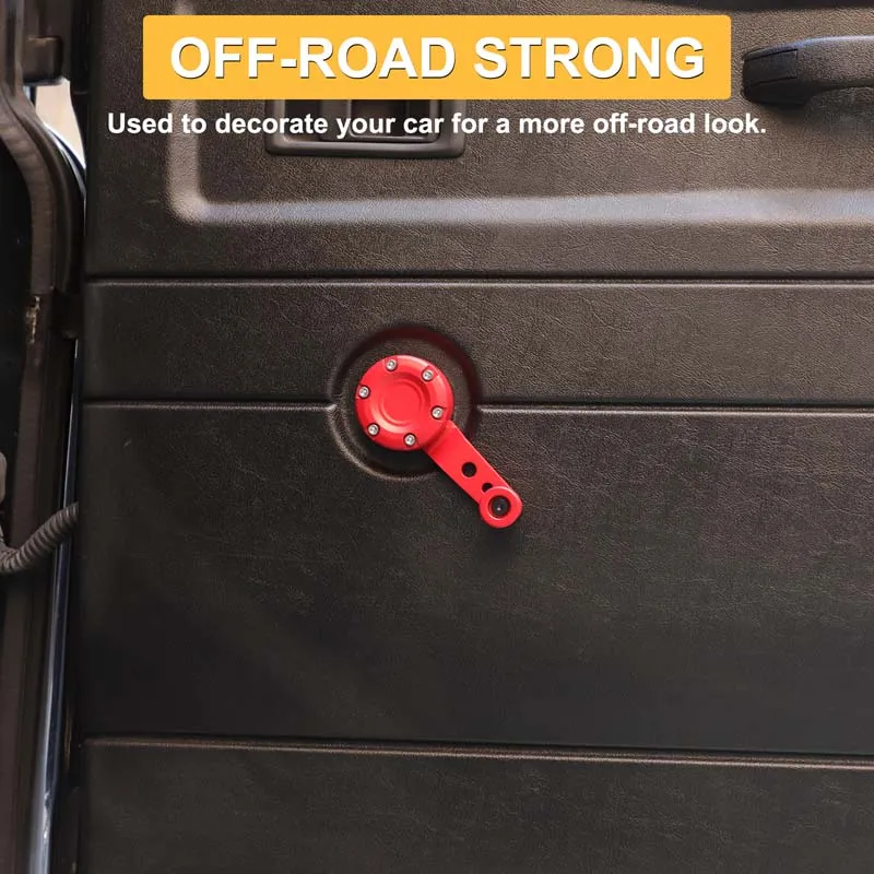 

1PCS Door Window Winder Crank Handle Door Window Lifting Rod For Land Rover Defender 90 110 2004-2018 Replacement Accessories