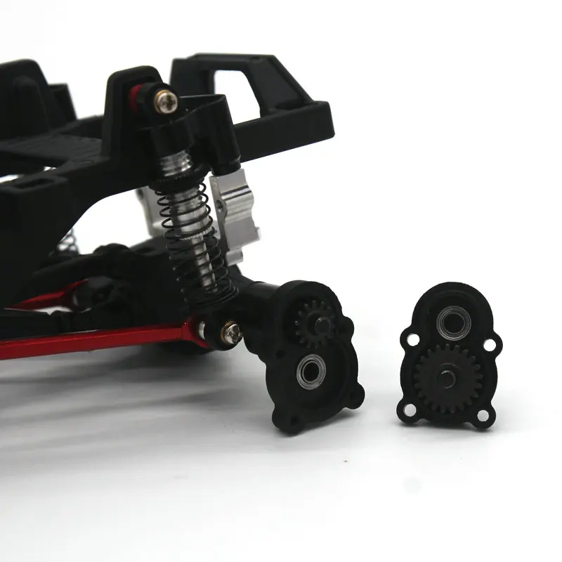 FMS RC Car Door Axle, MAX Smasher K5 Xiaoqi FCX24, Peças de atualização de metal, Steering Cup, roda traseira Seat Gear, 1:24