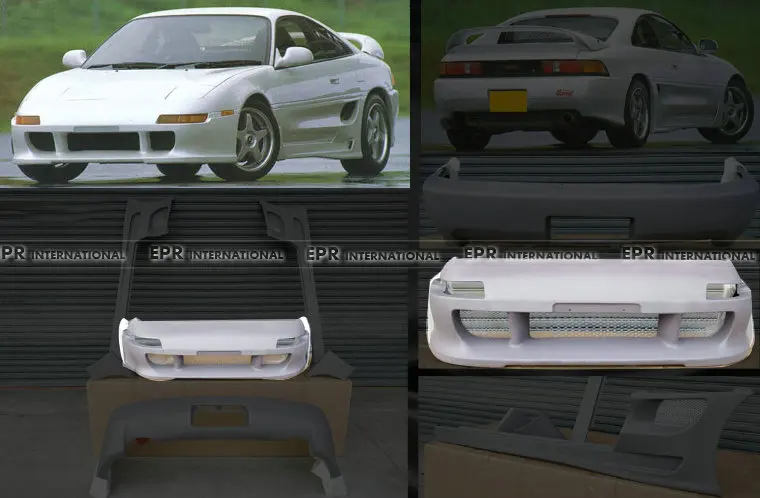 

suitable for TMS Type Front Bumper for Toyota MR2 SW20 | Sporty Car Front Bumper Replacement & Upgrade