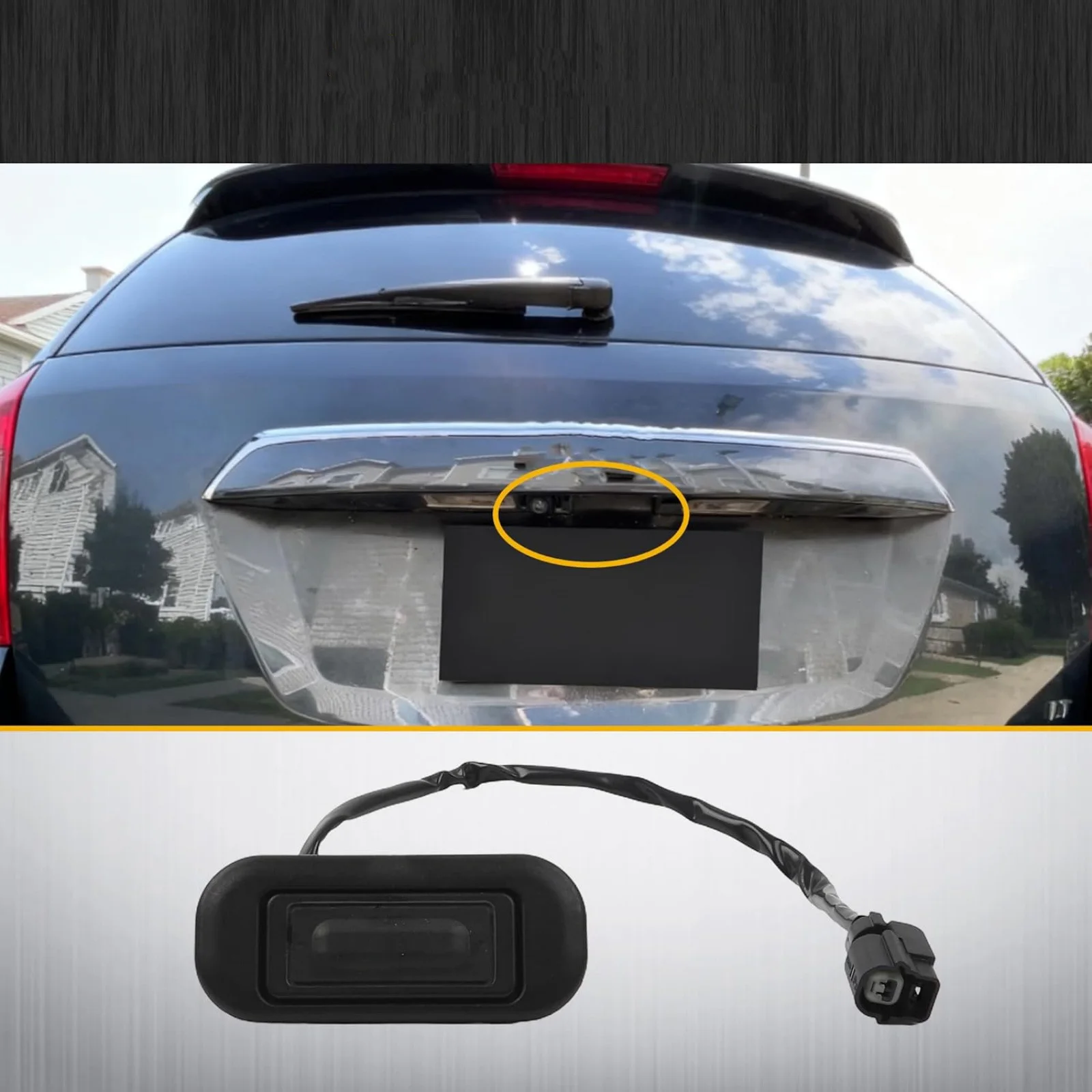 22862011 Trunk Hatch Release Switch for Chevy Equinox 2010-2017 GMC Terrain 2010-2017, Liftgate Replacement Button, Direct Fit