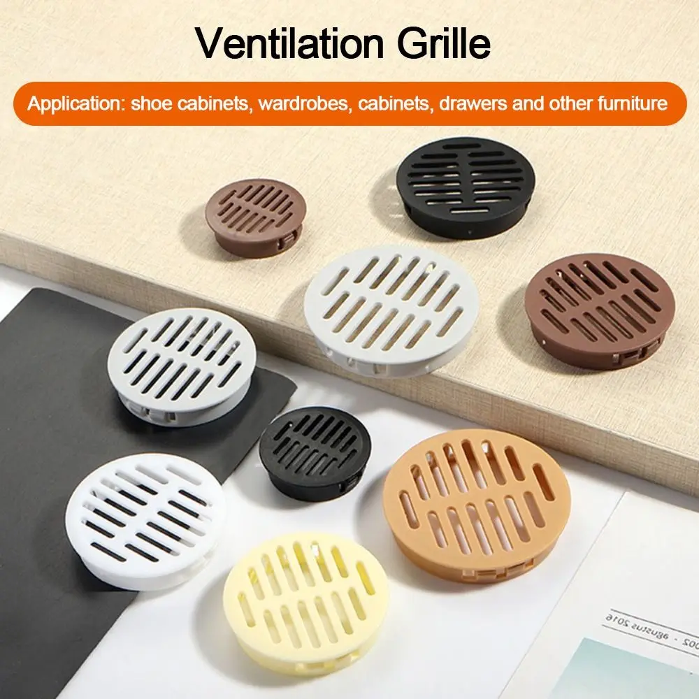 Home Hardware Accessories Rectangular Breathable Mesh Plastic Multiple Sizes Ventilation Grille Wardrobe Vent Wardrobes