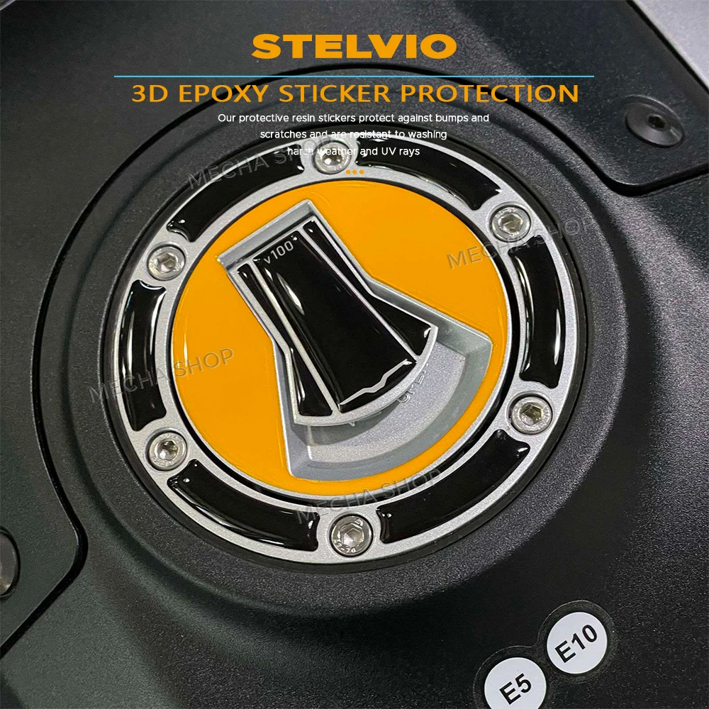 

3D Epoxy Resin Sticker Protection Kit For Moto Guzzi Stelvio 2024 2025 2026