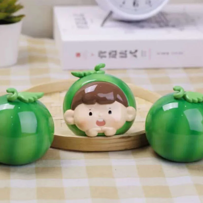 Sneaky Fruits and Vegetables Toot Series Mystery Box Anime Original Action Figure Collection Model Desktop Ornaments Doll Toys